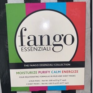 Borghese The Fango‎ Essenziali Collection 4 Mud Pods 4 Sheet Masks